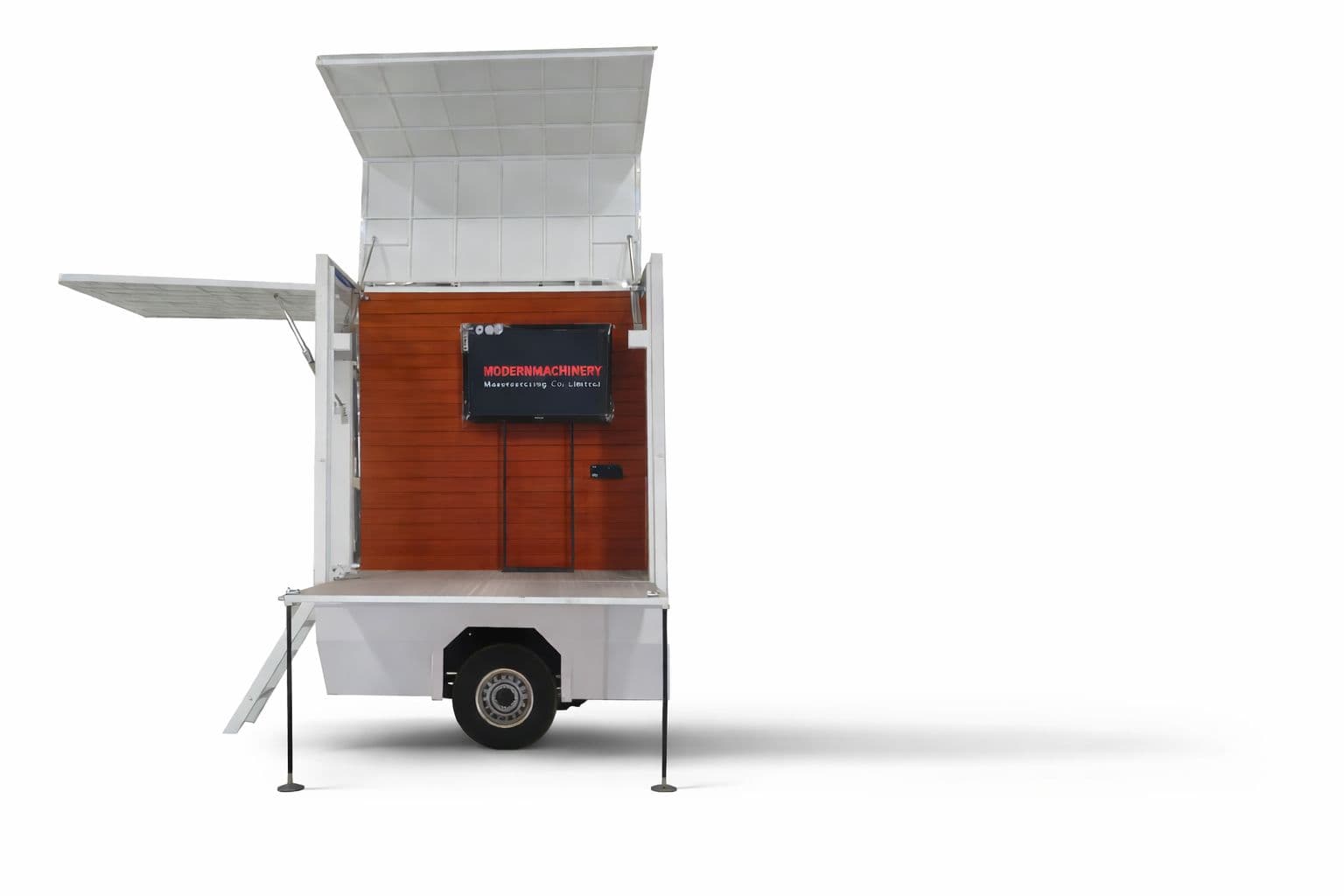 مقطورة كشك متنقل 