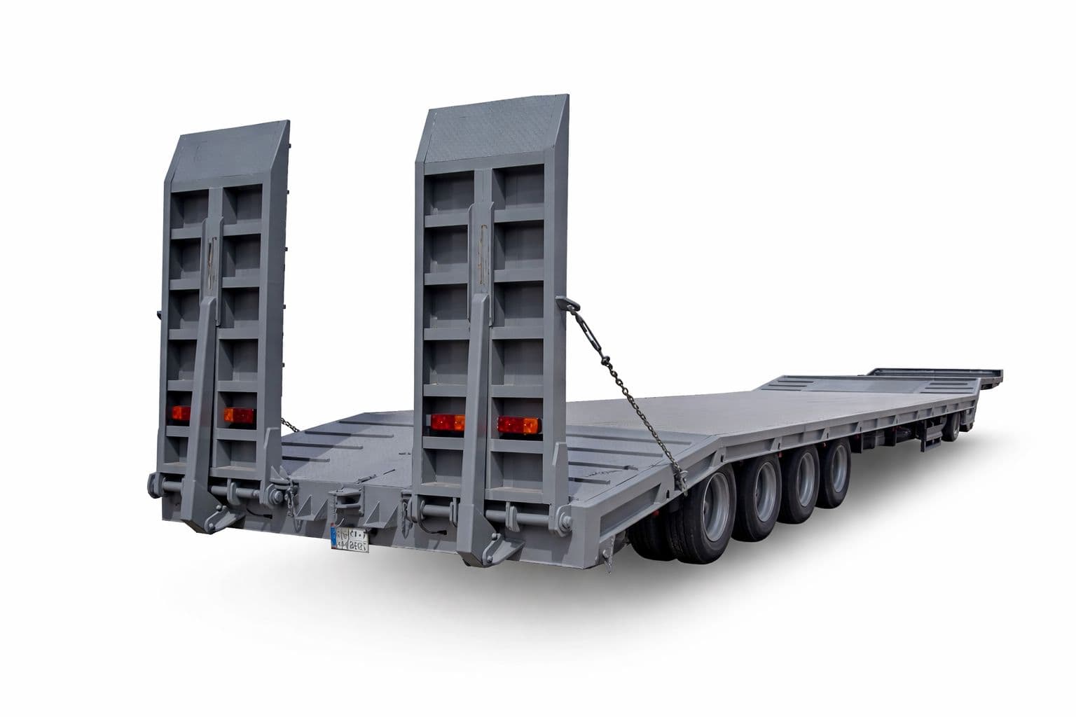 Lowbed Trailer for Heavy Equipment Transportation